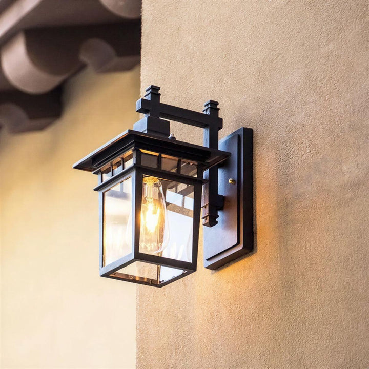 Traditional Outdoor Wall Light Lantern For Porch And House