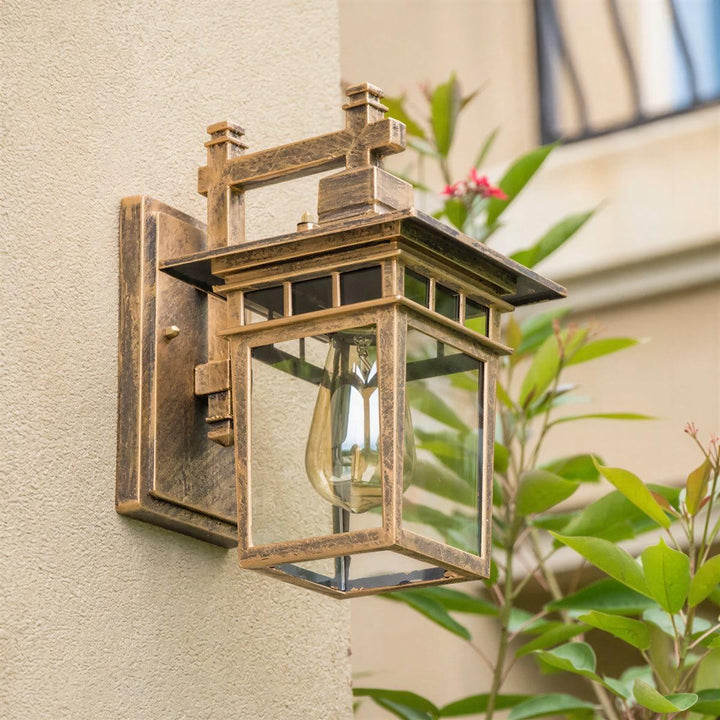 Traditional Outdoor Wall Light Lantern For Porch And House