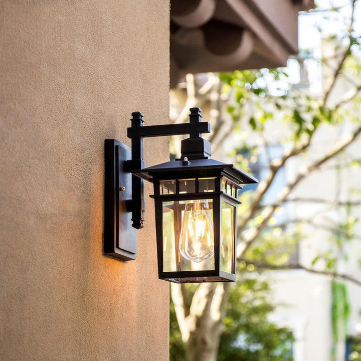 Traditional Outdoor Wall Light Lantern For Porch And House