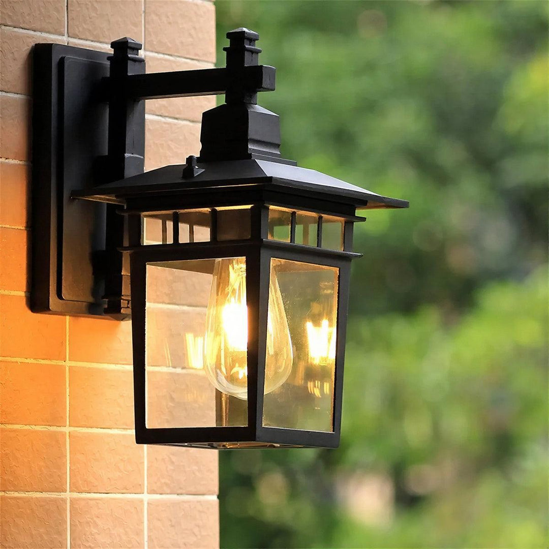 Traditional Outdoor Wall Light Lantern For Porch And House