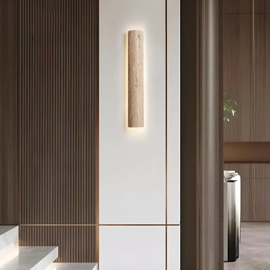 Travertine Stone Wall Sconce Light Fixture