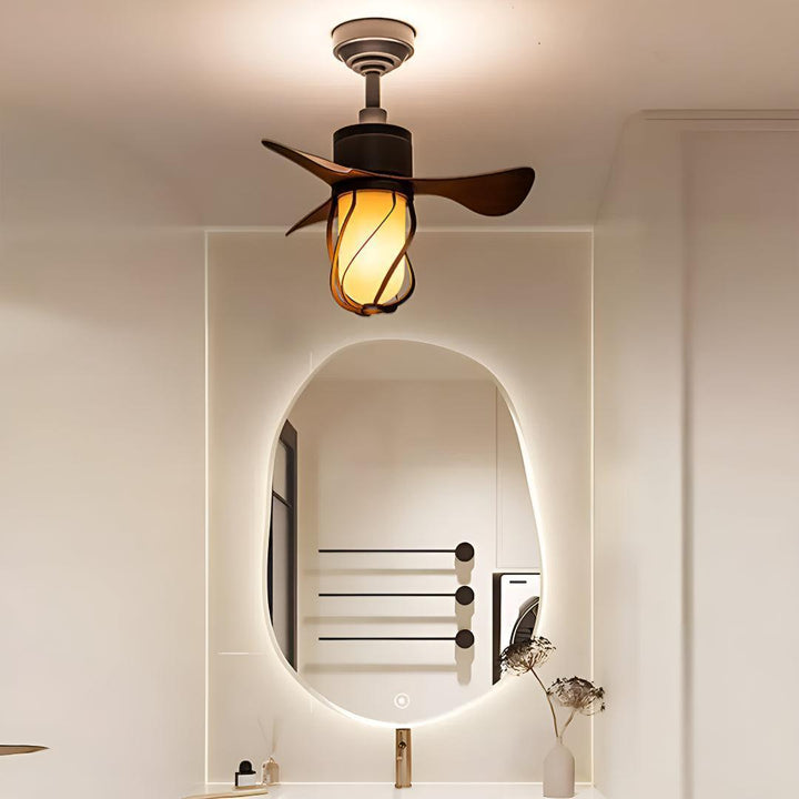 Vintage Ceiling Fan Light And Remote Control