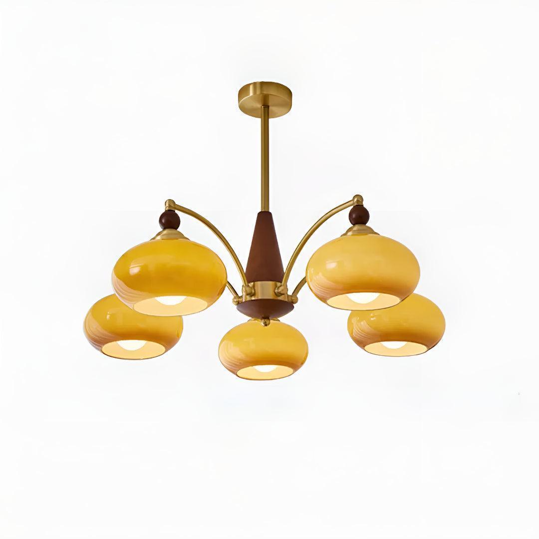 Vintage Ceiling Light Chandelier With Retro Victorian Aesthetic
