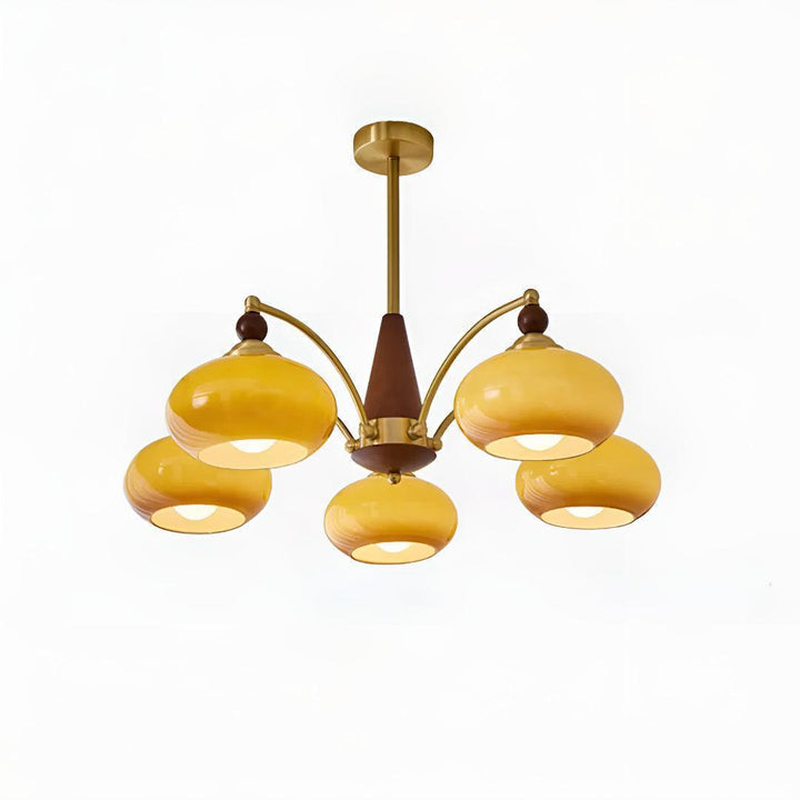 Vintage Ceiling Light Chandelier With Retro Victorian Aesthetic