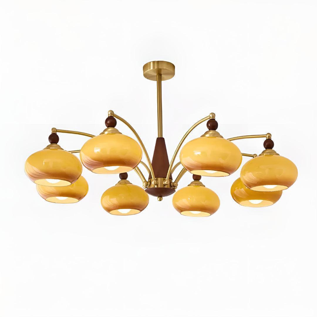 Vintage Ceiling Light Chandelier With Retro Victorian Aesthetic