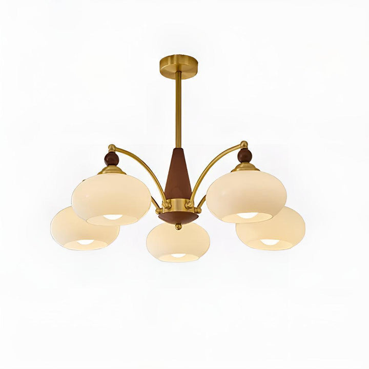 Vintage Ceiling Light Chandelier With Retro Victorian Aesthetic