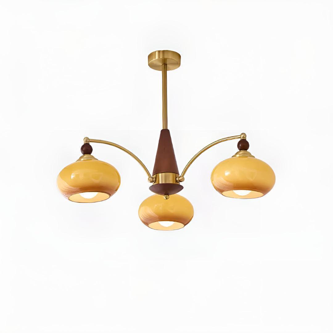 Vintage Ceiling Light Chandelier With Retro Victorian Aesthetic