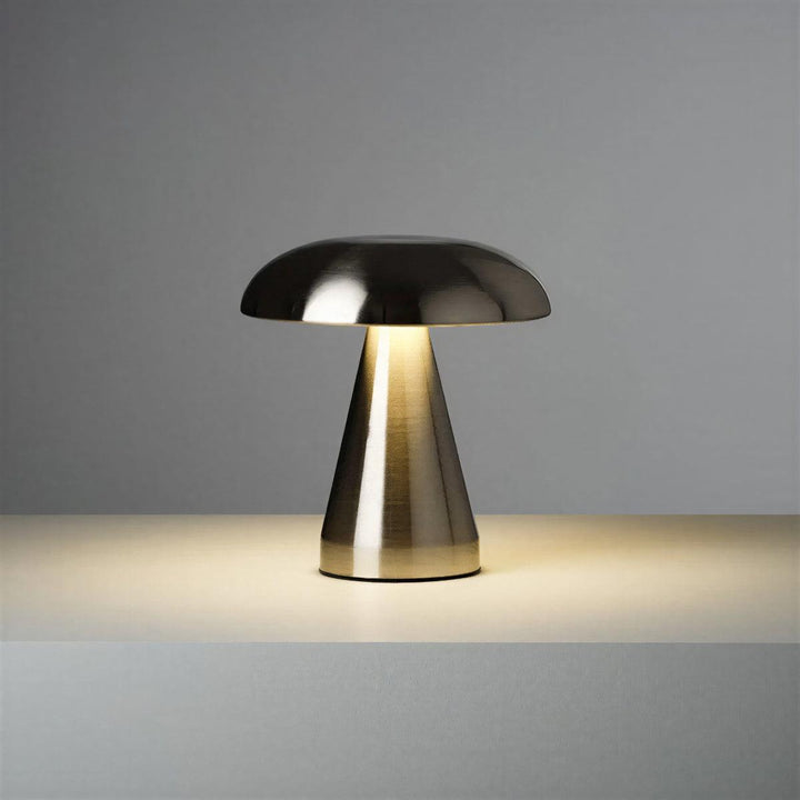 Vintage Mushroom Styled Table Lamp With Warm Illumination