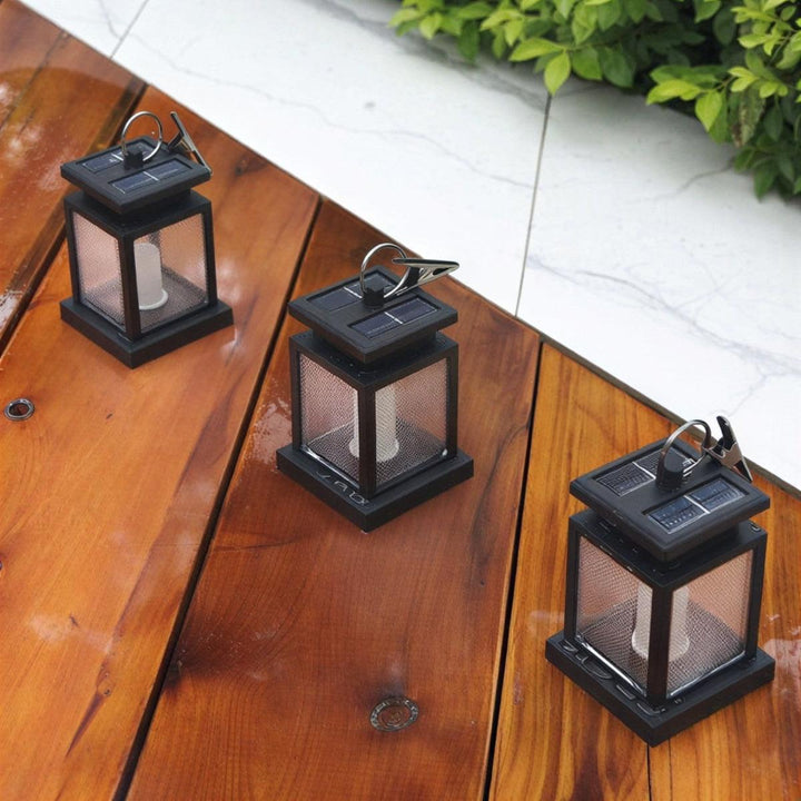 Vintage Outdoor Solar Powered Lanterns