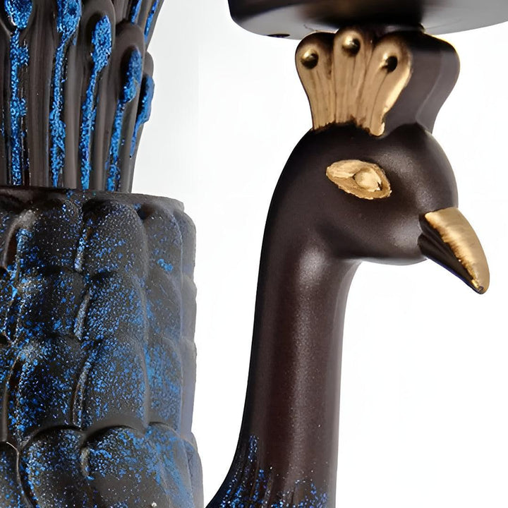 Vintage Peacock Outdoor Wall Light