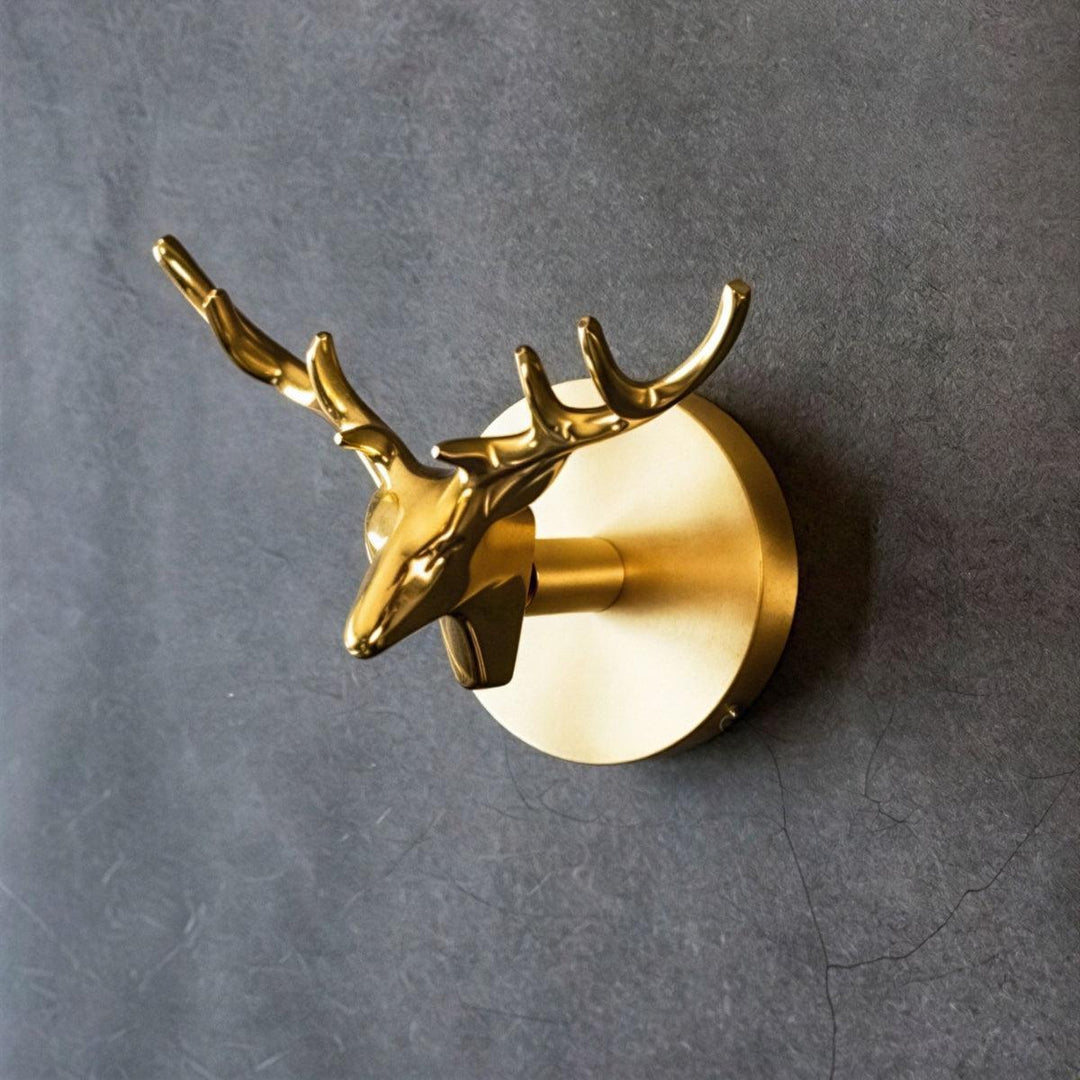 Wall Coat Hanger With Decorative Animal Hooks For Organising Home