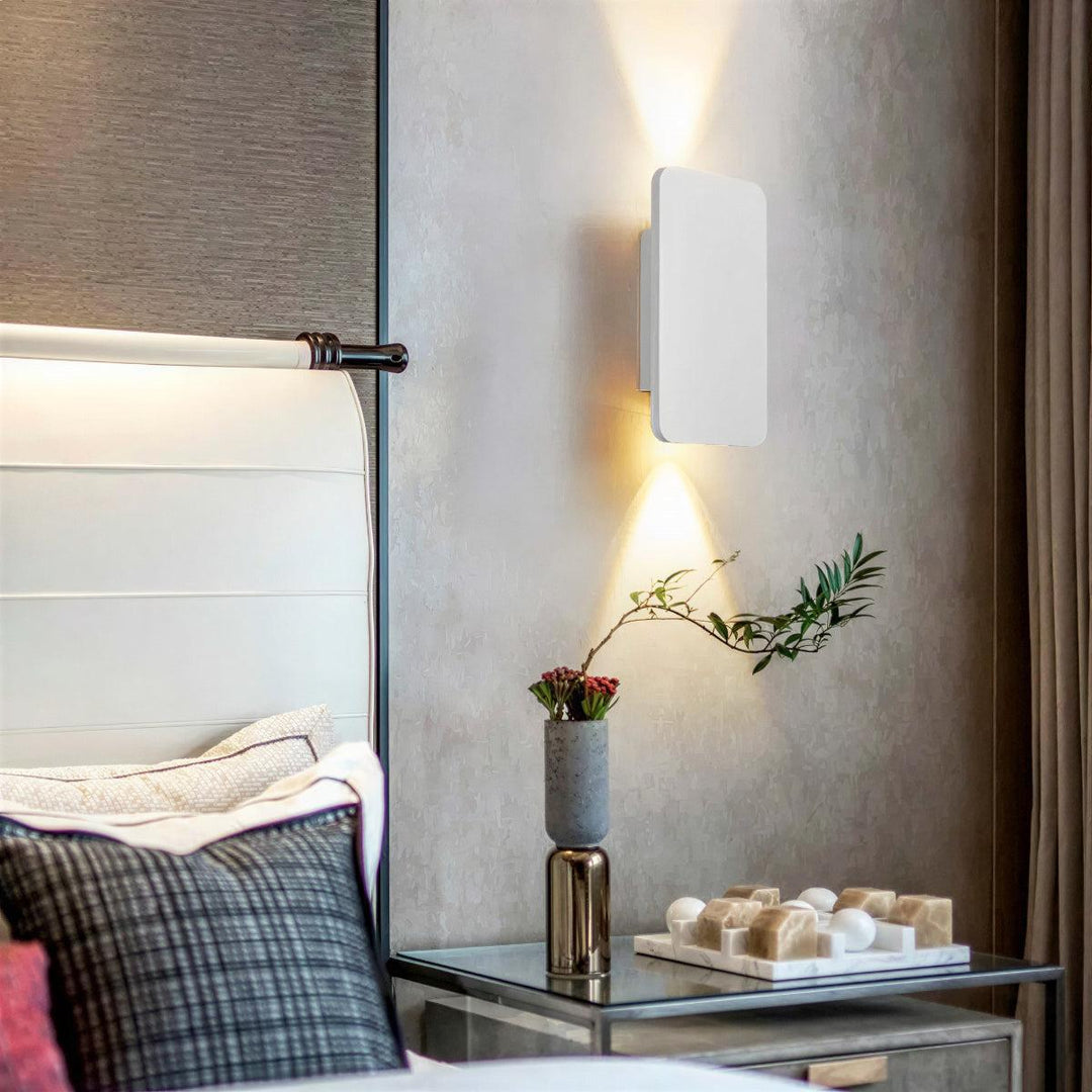 Wall Mounted Architectural Square Up Down Light for Modern Indoor Lighting