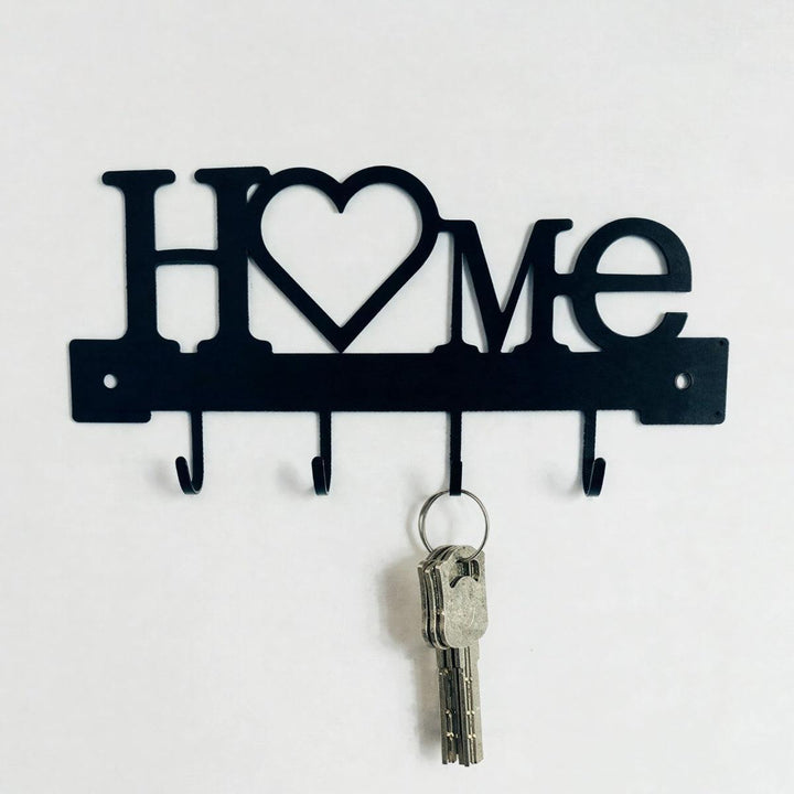 Wall Mounted Entryway Hanging Key Holder With Home Design