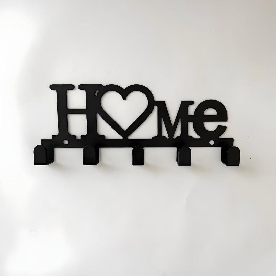 Wall Mounted Entryway Hanging Key Holder With Home Design