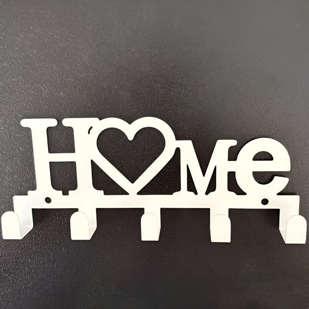 Wall Mounted Entryway Hanging Key Holder With Home Design