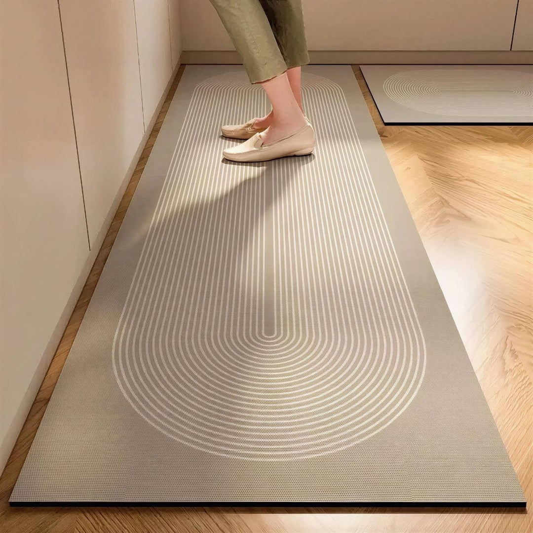 Washable Kitchen Runner Mat With Protective Non Slip Backing
