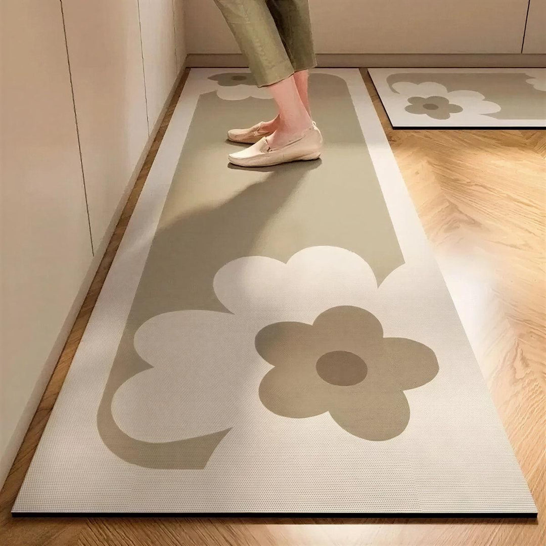 Washable Kitchen Runner Mat With Protective Non Slip Backing