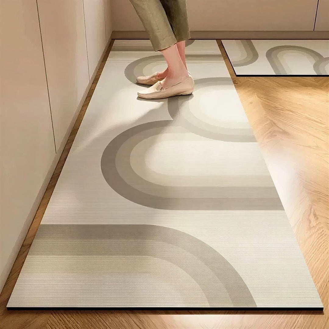 Washable Kitchen Runner Mat With Protective Non Slip Backing